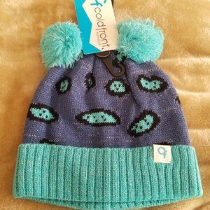 NEW COLDFRONT TECH WEAR Knit Fleece Winter Hat